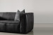 Jayhawk 3 Seater Leather Couch - Lead -