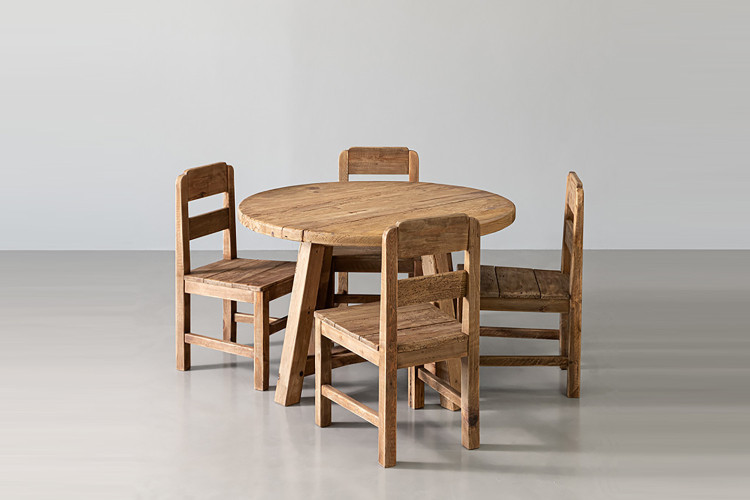 Rival Dining Table + Voyager Dining Chairs -