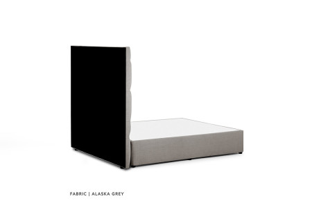 Catherine Bed - Single Extra Length | Alaska Grey