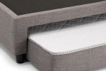 Skyler Dual Function Bed -  Alaska Grey - Single  -