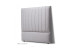 Harlem Headboard - Double - Fusion Mist - 