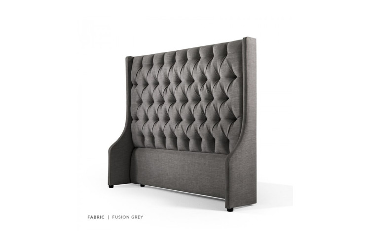 Madison - Single Headboard - Fusion Grey -
