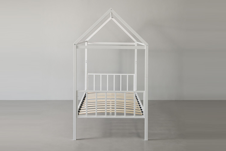Lucy House Bed - White Kids Beds - 1