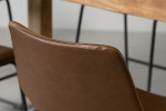Belmont Harvey 4 Seater Cocktail Set - Tan Brown -