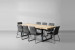 Ashford Jude 8 Seater Dining Set (2.4m) - Grey -