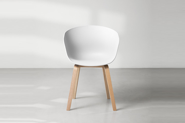 Julie Dining Chair - White -