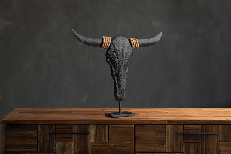 Metal Sculpture - Big Bull -