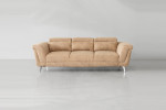 Laurence 3 Seater Couch - Tan -