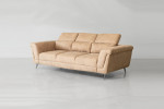 Laurence 3 Seater Couch - Tan -