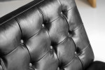 Replica Barcelona Leather Chair - Black - 