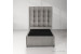 Single Bed - Single Mattress - Alaska Grey - Ariella Zoey Bed Combo - 