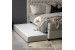 Jupiter Dual Function Bed Base - Double - Smoke -