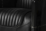 Spitfire Leather Chair - Nighthawk -