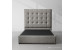 King XL Bed - King XL Matrress - Alaska Grey - Ariella Bed Combo - 