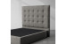 King XL Bed - King XL Matrress - Alaska Grey - Ariella Bed Combo - 