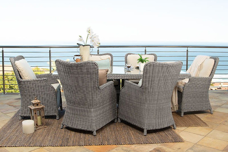 Geneva 6 Seater Patio Dining Set | Patio Sets for Sale -