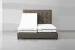 Slumber Flex Adjustable Bed  King XL - Alaska Brown -