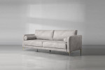 Fabric 3 Seater Couch Dakar Stone Hayden -