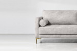 Fabric 3 Seater Couch Dakar Stone Hayden -