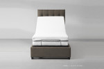 Slumber Flex Adjustable Bed  Single XL - Alaska Brown -