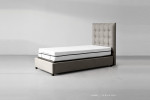 Slumber Flex Adjustable Bed  Single XL - Alaska Grey -