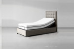 Slumber Flex Adjustable Bed  Single XL - Alaska Grey -