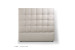 Ariella Headboard - Queen - Fusion Stone - 