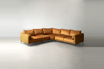 Velvet Corner Couch - Ottavia  -
