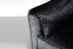 Velvet L-Shape Couch - Ottavia -