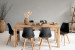 Vancouver Atom 6 Seater Dining Set (1.8m) - Matte Black -