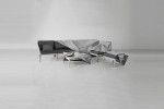 Zaneta Grand Patio Lounge Set - Protective Cover - Grey -