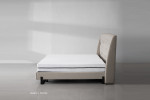 Slumber Flex Aubrien Adjustable Bed King XL - Smoke -