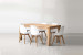 Vancouver Atom 6 Seater Dining Set (1.8m) - White -