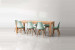 Vancouver Atom 8 Seater Dining Set (2.4m) - Light Green -
