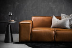 Jagger 2 Seater Leather Couch - Desert Tan Leather Couches - 3