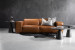 Jagger Leather Lounge Suite - Desert Tan Living Room Furniture - 2