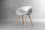 Wyatt Dining Room Chair - White Dining Chairs - 3