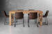 Vancouver Harvey 6 Seater Dining Set (1.8m) - Dark Brown All Dining Sets - 2