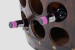 42 Bottle Wine Rack Barrel Decor - 4