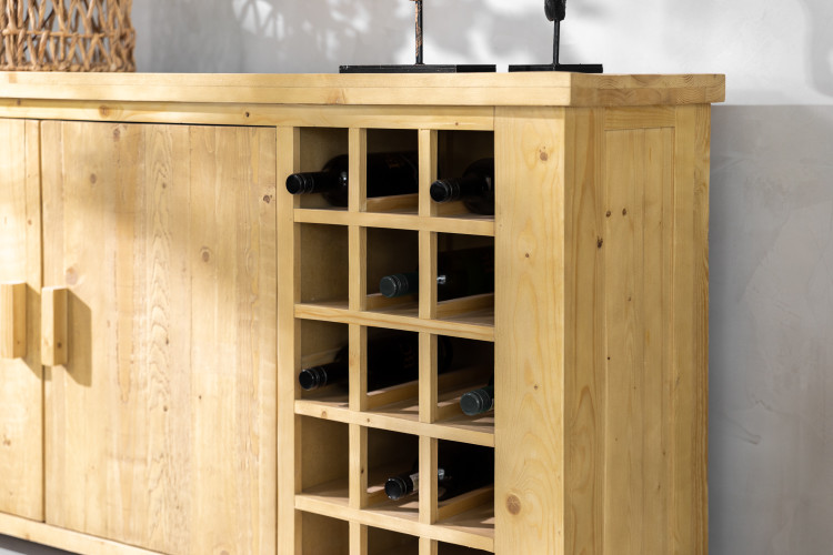 Utkala Sideboard with Wine Rack Sideboards - 1