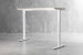Axon Standing Desk - White & Natural - 1.6m Desks - 5