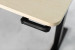 Axon Standing Desk - Black & Natural 1.6m Desks - 3