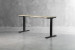 Axon Standing Desk - Black & Natural 1.6m Desks - 6