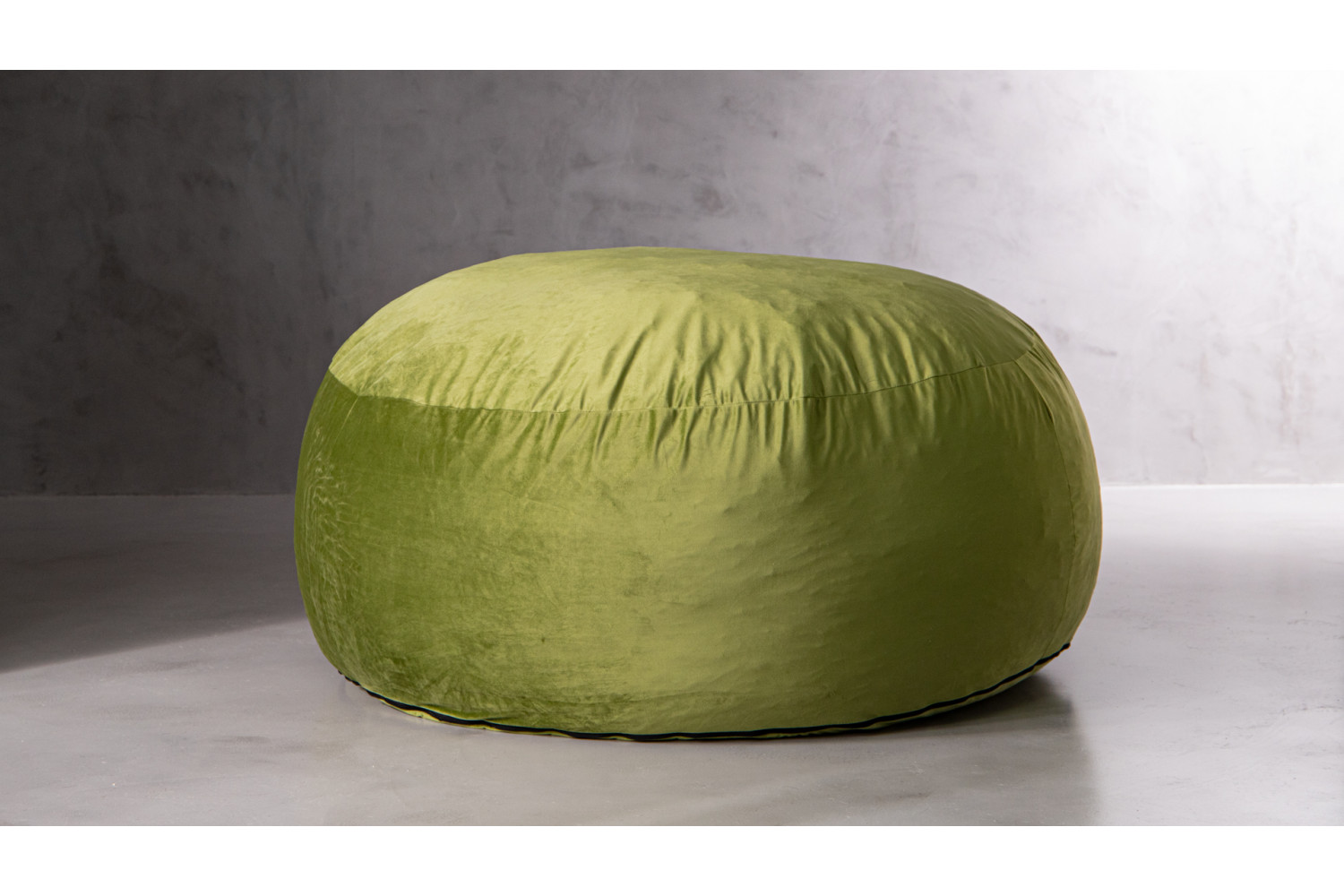 Big Boy Bean Bag Velvet Olive Cielo