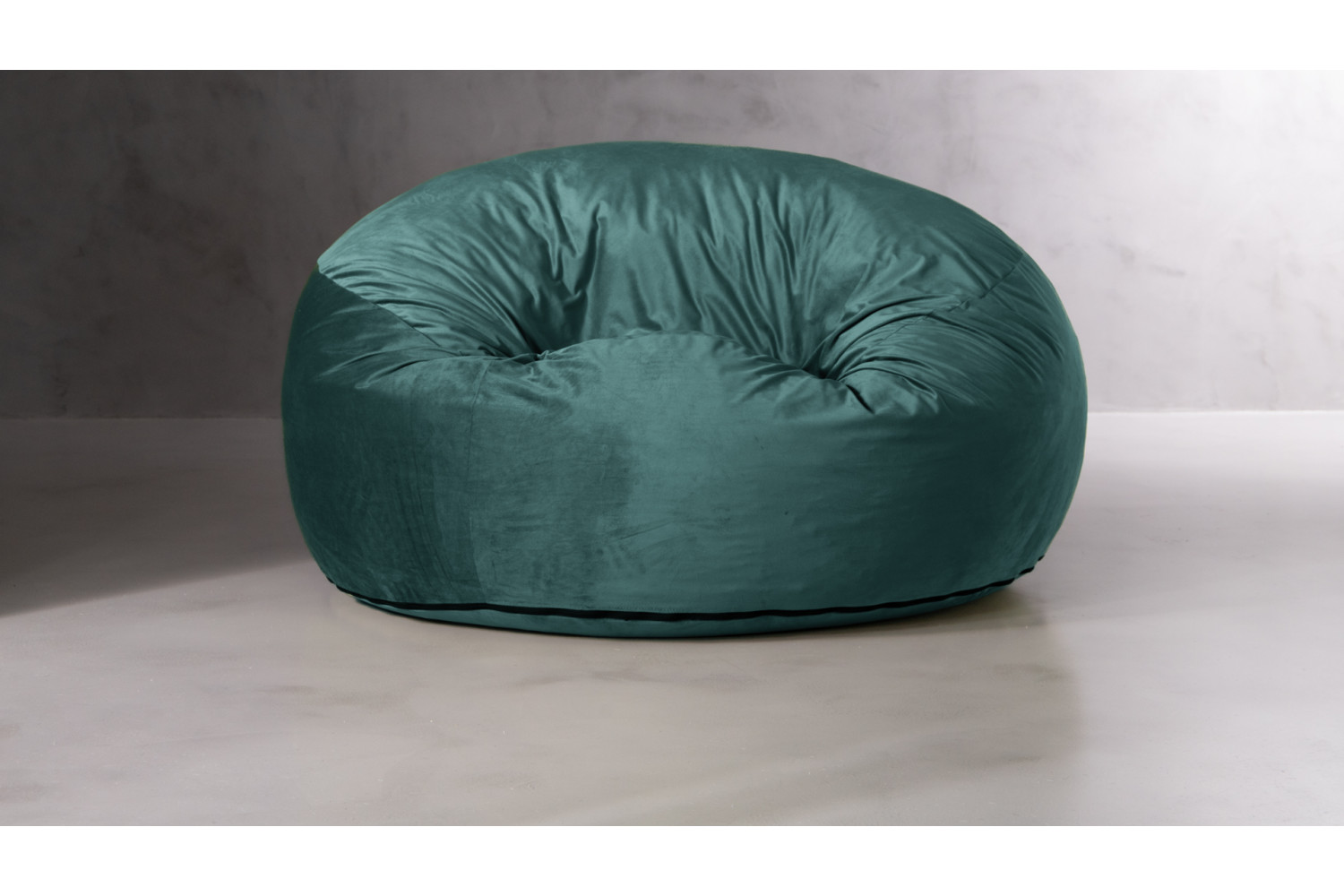 Big Boy Bean Bag Velvet Ocean Cielo