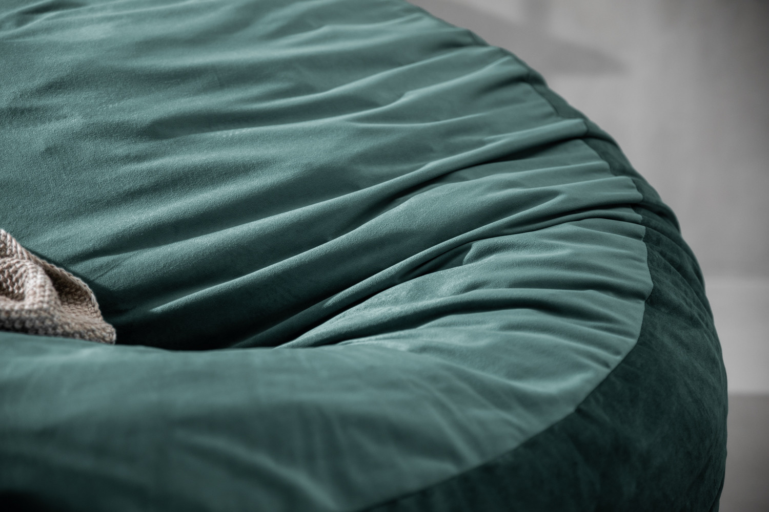 Big Boy Bean Bag Velvet Ocean Cielo