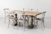 Bordeaux La Rochelle 6 Seater Dining Set - Rustic Grey - 1.9m 6 Seater Dining Sets - 4