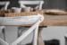 Bordeaux La Rochelle 6 Seater Dining Set - Rustic White - 1.9m All Dining Sets - 6