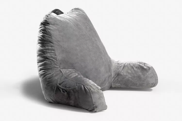 Bed Rest Dark Grey Pillow | Bedroom Accessories | Bedroom | Pillows | Cielo -
