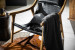 Harbin Leather Armchair - Black Living Room Furniture - 3